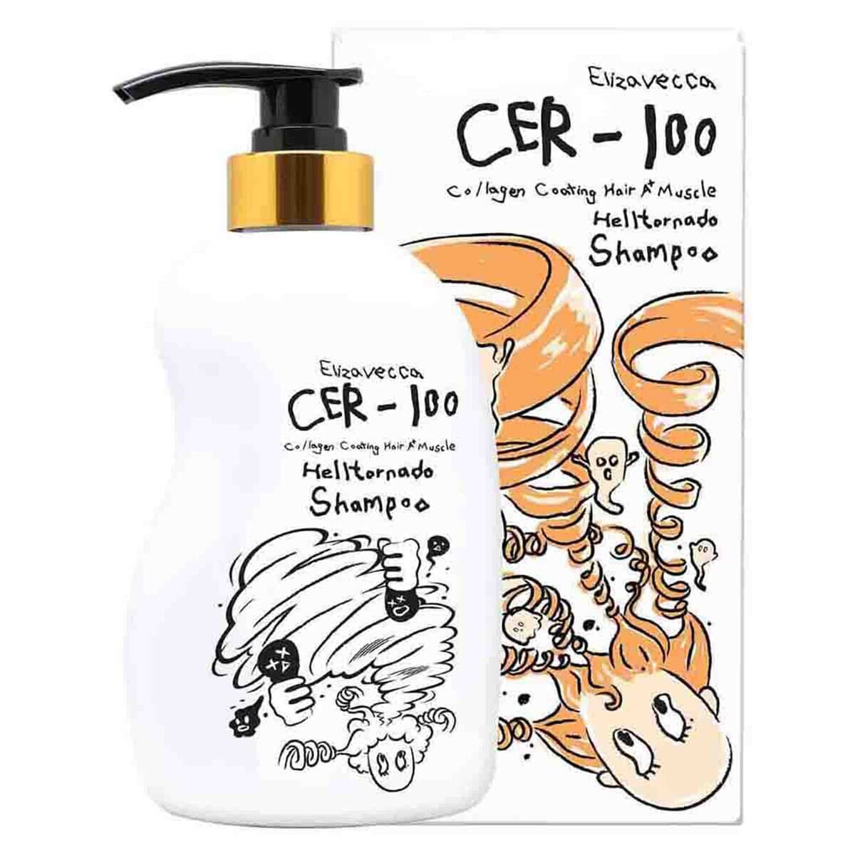 Shampoo para Couro Cabeludo CER-100 Collagen Hair A+ Muscle Tornado — foto 2