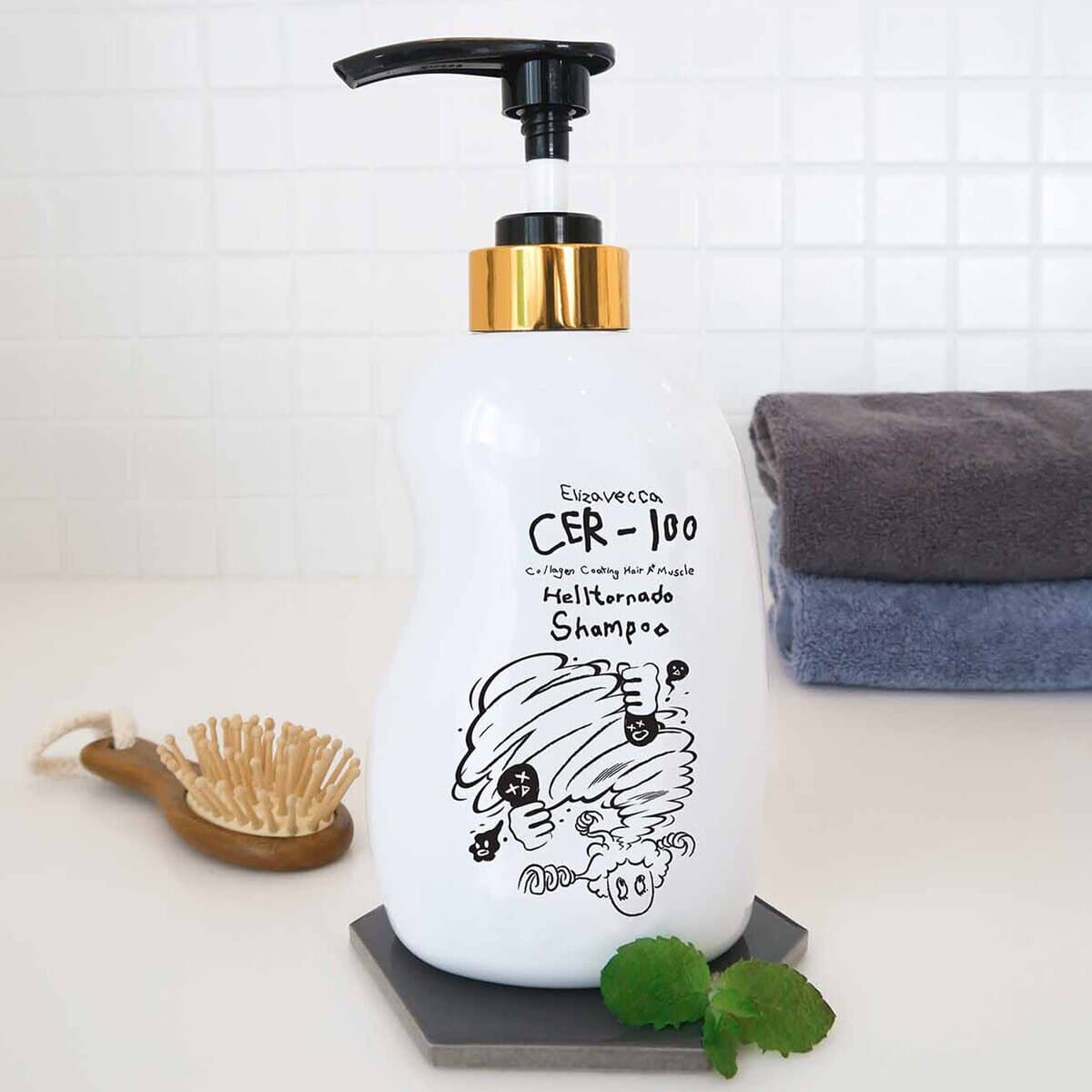 Shampoo para Couro Cabeludo CER-100 Collagen Hair A+ Muscle Tornado — foto 3