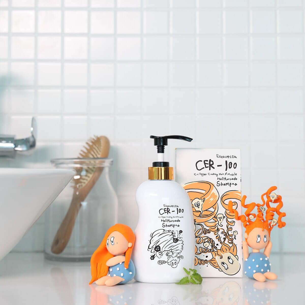 Shampoo para Couro Cabeludo CER-100 Collagen Hair A+ Muscle Tornado — foto 5