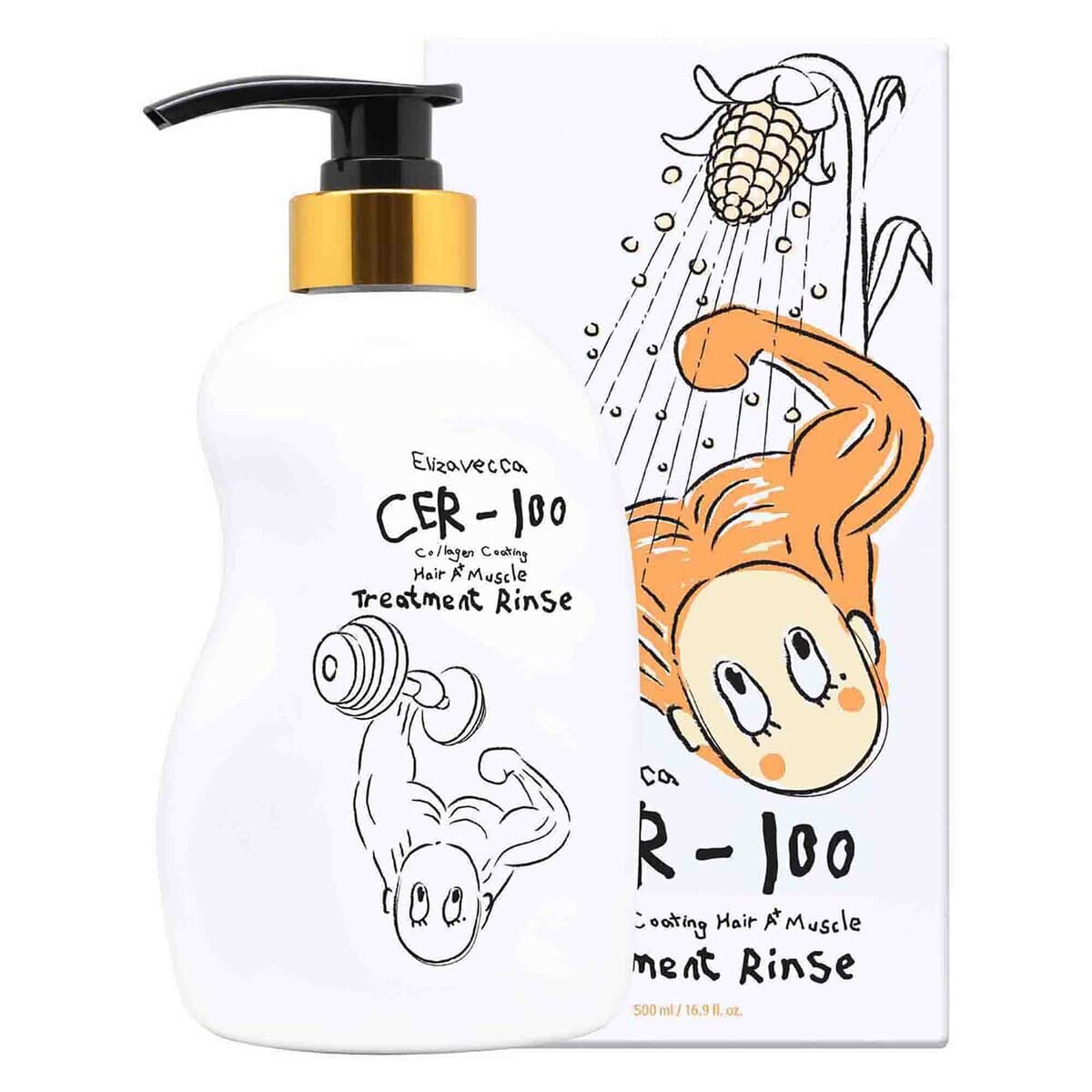 Condicionador Fortalecedor CER-100 Collagen Coating Hair A+ Muscle — foto 2