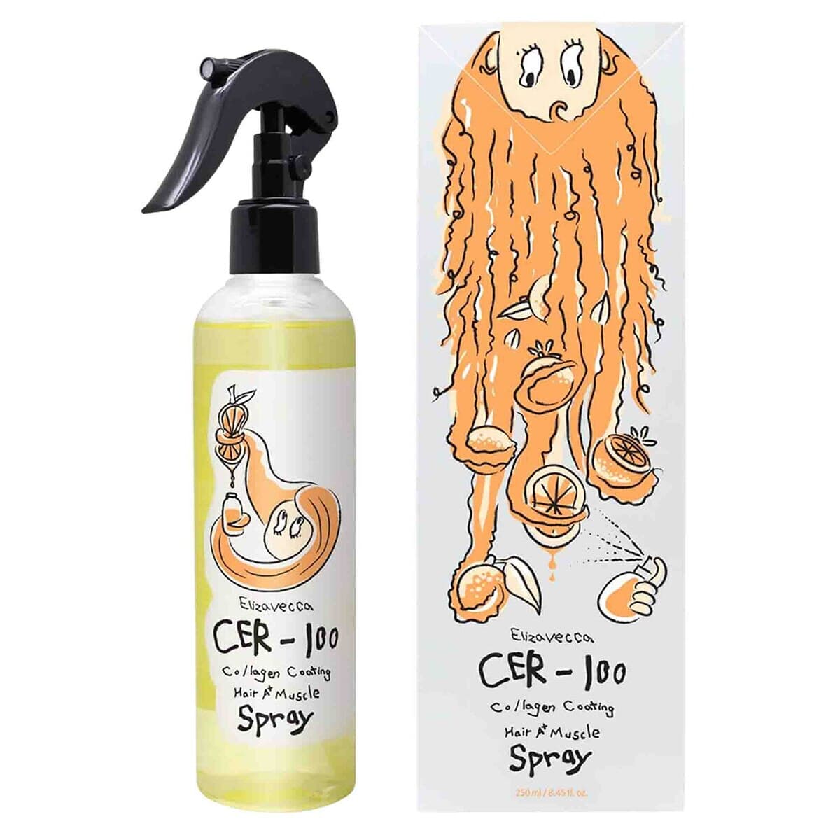 Spray Leave-in Fortalecedor CER-100 Collagen Coating Hair A+ Muscle — foto 2